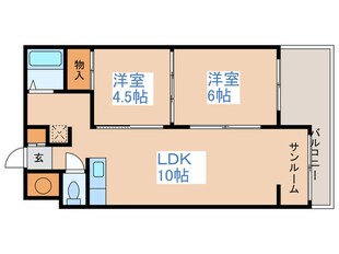 南平岸ＭＳの物件間取画像